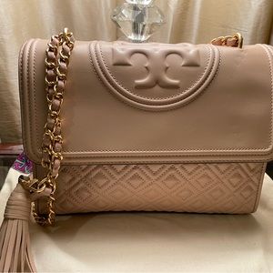 Tory Burch Fleming convertible handbag tote shoulder crossbody
